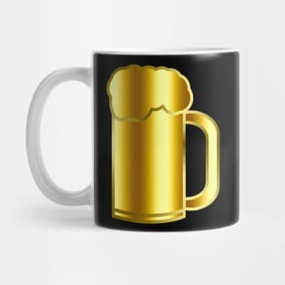 Beer Mug | Golden Gradient Stroke & Fill Mug